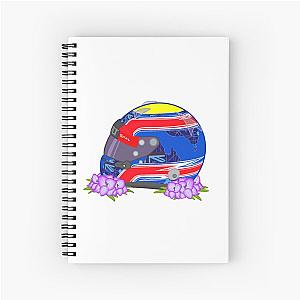 Mark Webber 2013 Helmet With Spiral Notebook