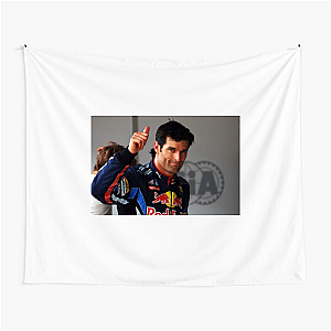 Australian F1 Trailblazer Mark Webber Tapestries