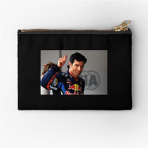 Australian F1 Trailblazer Mark Webber Zipper Pouches