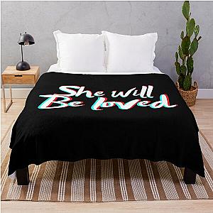 She will be lovedMaroon 5 Music, Pop rock Band Throw Blanket