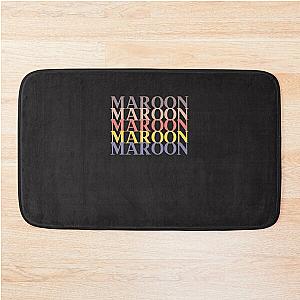 Maroon 5 Times  T-Shirt Bath Mat