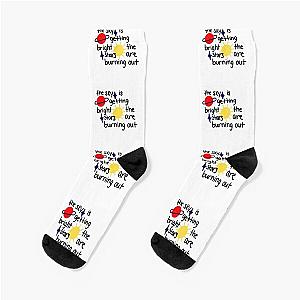 Daylight Maroon 5 Socks