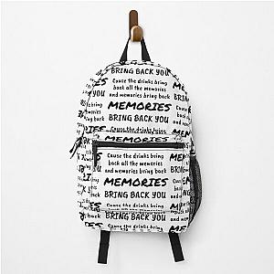 Memories - Maroon 5 Backpack