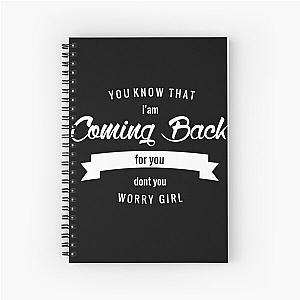 Coming back for you Maroon 5 Music, Pop rock Band Spiral Notebook