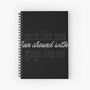 Maroon 5 - Girls Like You, Pop rock Band Spiral Notebook