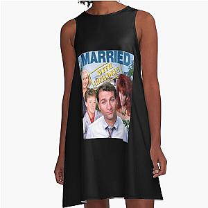 Funny Married with Children Premium A-Line Dress