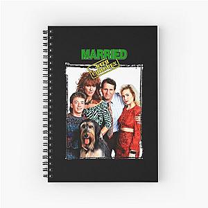 Retro Vintage Married With Children Spiral Notebook