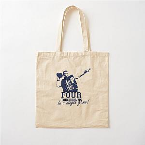Retro Married With Children Al Bundy Touchdowns Gift Cotton Tote Bag