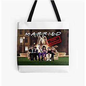 90's Sitcom Friends or All Over Print Tote Bag