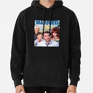 Funny Married With Children Retro Wave Pullover Hoodie