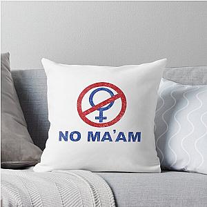 No Ma'am Vintage Married with Children Lounge Pillow