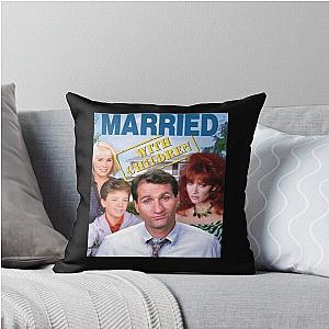 Funny, Married with Children, Retro Wave Throw Pillow