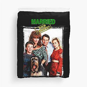 Retro Vintage Married Children Gift For Everyone Duvet Cover