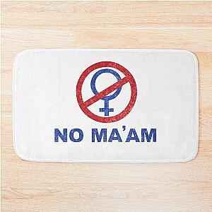 No Ma'am - vintage Married Children logo Bath Mat
