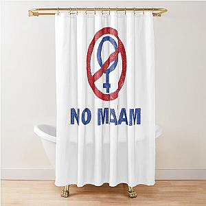 No Ma'am Vintage Married with Children Logo Shower Curtain