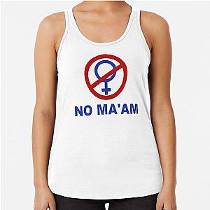 No Ma'am Married with Children Racerback Tank Top