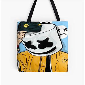 Music - Marshmello All Over Print Tote Bag