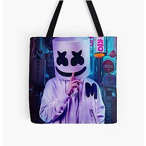 Music - Marshmello All Over Print Tote Bag