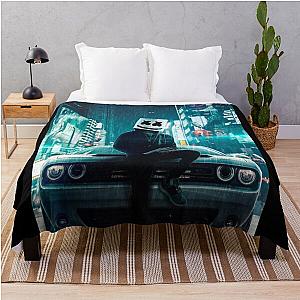 Marshmello Cadillac Throw Blanket