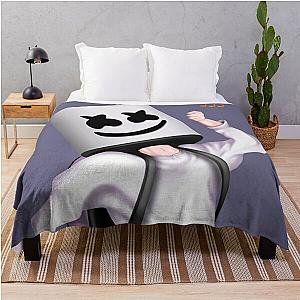 Marshmello    Design Throw Blanket