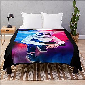 Music - Marshmello Throw Blanket