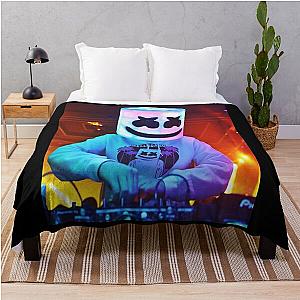 Music - Marshmello Throw Blanket