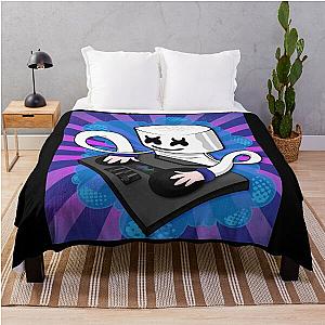 Music - Marshmello Throw Blanket