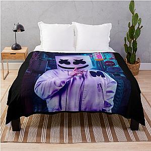 Music - Marshmello Throw Blanket