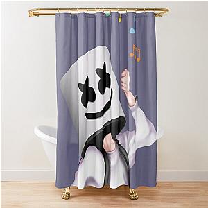 Marshmello    Design Shower Curtain