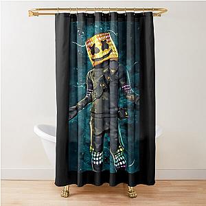 Music - Marshmello Shower Curtain