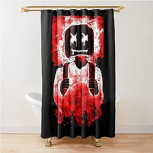 Music - Marshmello Shower Curtain