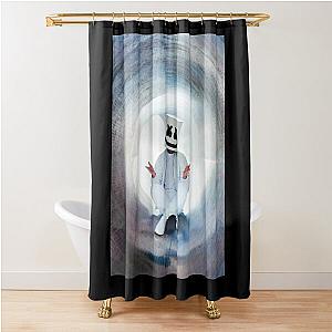 Music - Marshmello Shower Curtain