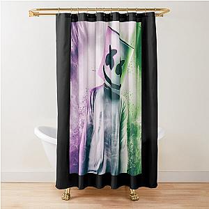 Music - Marshmello Shower Curtain