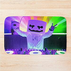 DJ Marshmello Dancing At The Tune Table Bath Mat