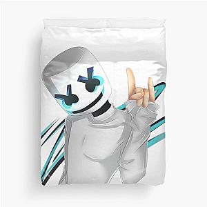 Illustration Marshmello    Duvet Cover