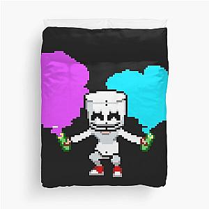 Marshmello illustration Duvet Cover