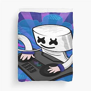 Marshmello  paint art Duvet Cover