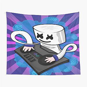 Marshmello  paint art Tapestry