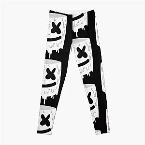 Marshmello Face   Leggings