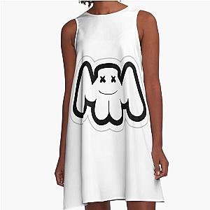 Marshmello  Wallpaper  A-Line Dress