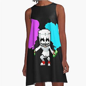 Marshmello illustration A-Line Dress