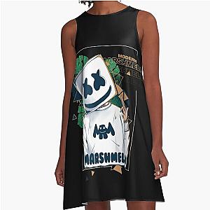 Music - Marshmello A-Line Dress