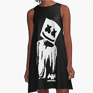 Music - Marshmello A-Line Dress