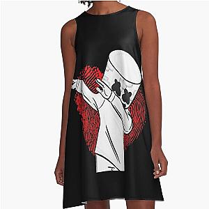 Music - Marshmello A-Line Dress