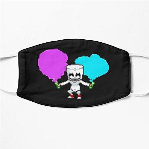 Marshmello illustration Flat Mask