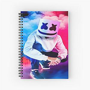 Music - Marshmello Spiral Notebook