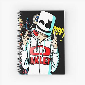 Music - Marshmello Spiral Notebook