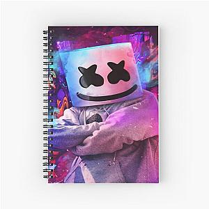 Music - Marshmello Spiral Notebook