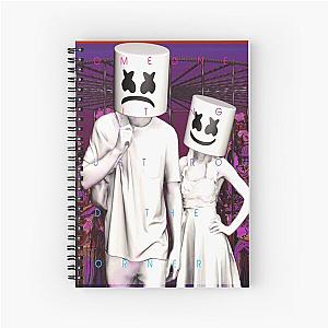 Music - Marshmello Spiral Notebook