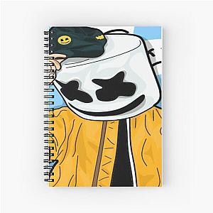 Music - Marshmello Spiral Notebook